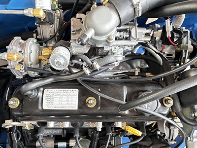 LPG & Gasoline Dual-Fuel Engine (Optional)