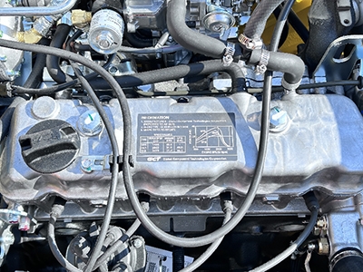 LPG & Gasoline Dual-Fuel Engine (Optional)