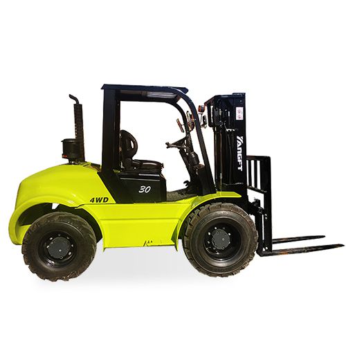 4-Wheel Drive Rough Terrain Forklift 3-4 Tonne